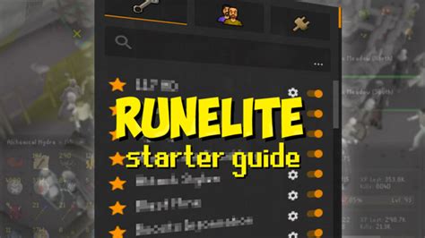 what is runelite|Starter Guide to Runelite: First